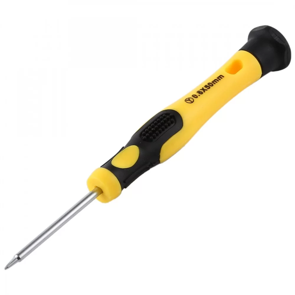 Picture of JIAFA JF-611-Y Tri-point 0.6 Repair Screwdriver for iPhone 7 & 7 Plus & Apple Watch(Yellow)